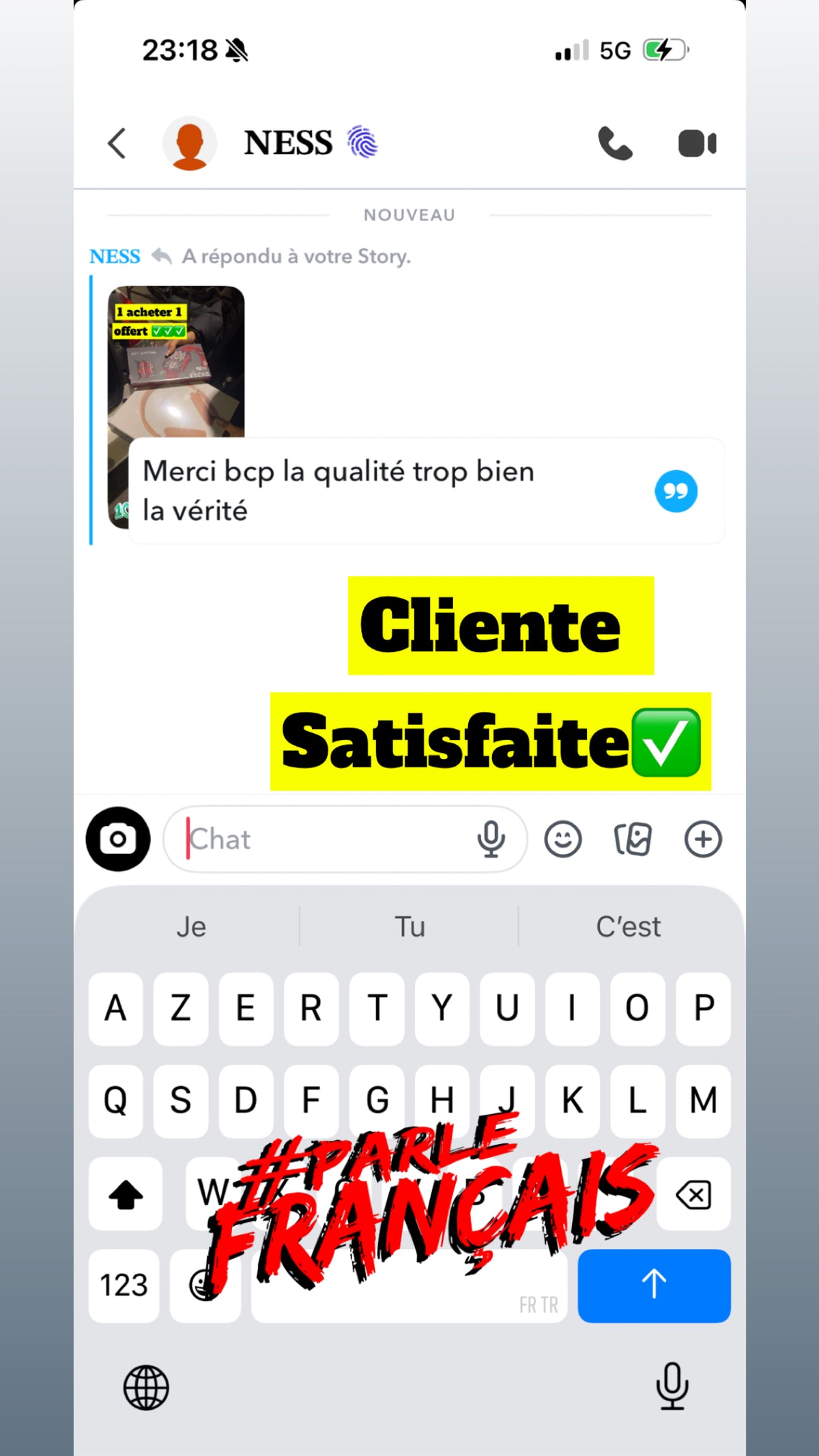 Avis client